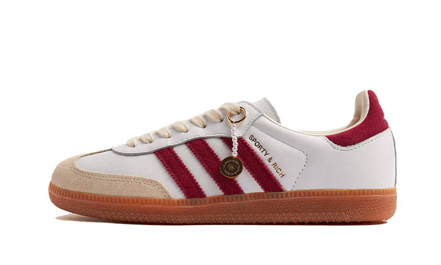 Adidas Samba OG Sporty & Rich White Core Burgundy