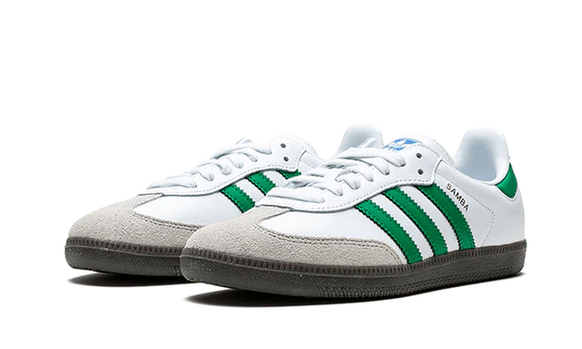 Adidas Samba White Green