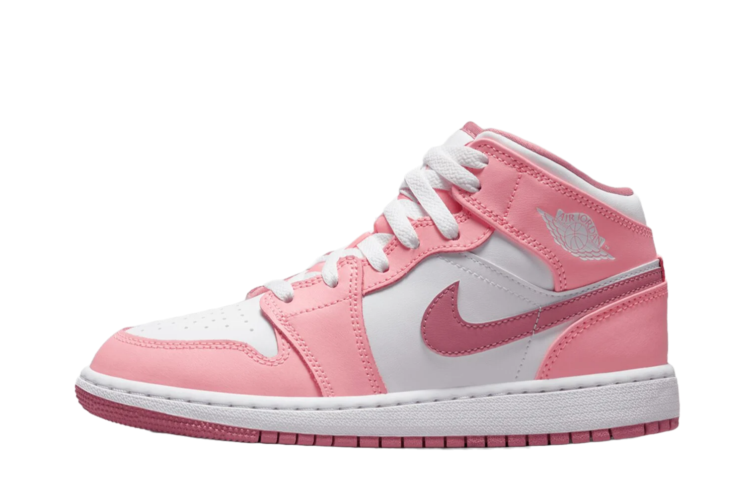 Air Jordan 1 Mid Coral Chalk GS - Soles - Air Jordan - nike - Jordan - sneakers - Schuhe - Dunk - Women - Frauen - Herren - High - Mid